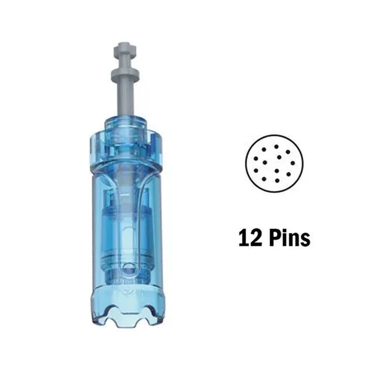 خرطوشة بديلة ذات 12 إبرة لأجهزة Dr. Pen A11 و M8s و A9 و A8S مع مخطط توزيع الإبر